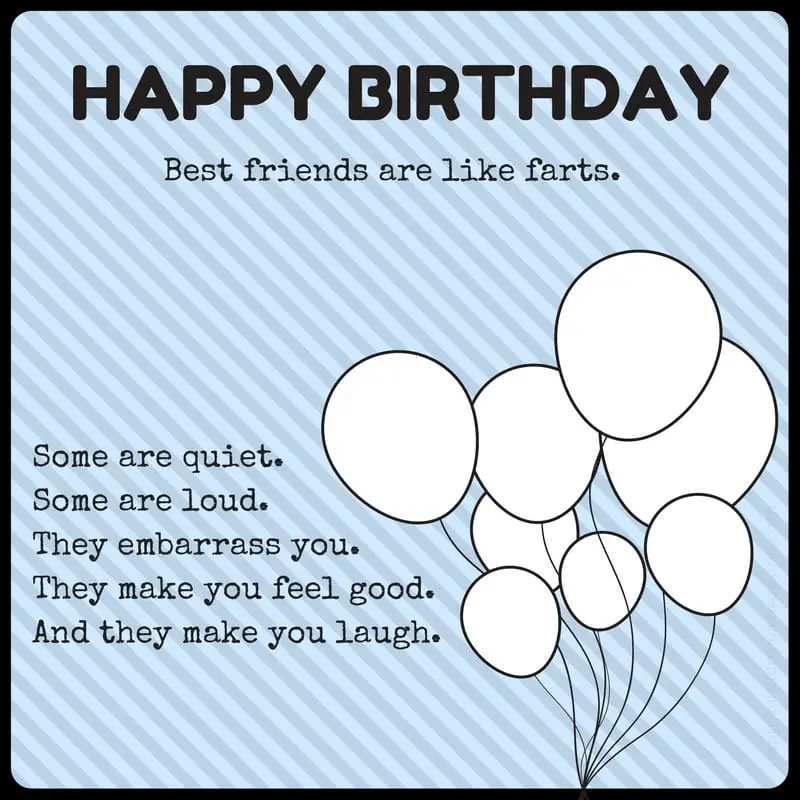 150 Ways To Say Happy Birthday Best Friend Funny And Heartwarming