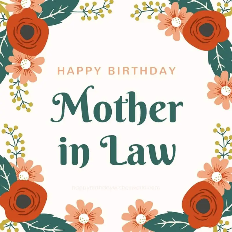 120 Happy Birthday Mother-in-Law Wishes - Find the perfect ...