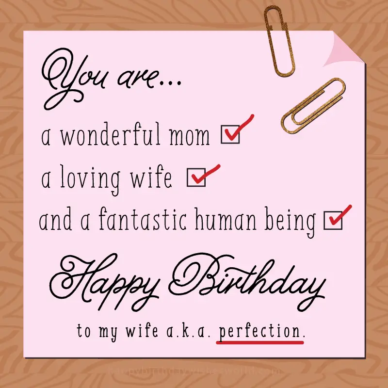 140 Birthday Wishes for your Wife Find her the perfect birthday wish