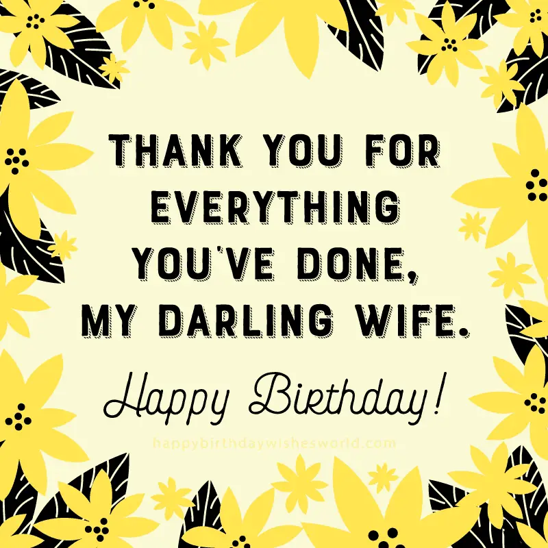 140 Birthday Wishes For Your Wife Find Her The Perfect Birthday Wish