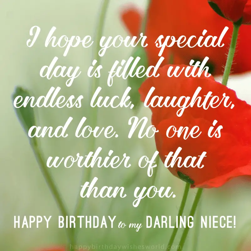 215 Ways To Say Happy Birthday Niece Find The Perfect Birthday Wish