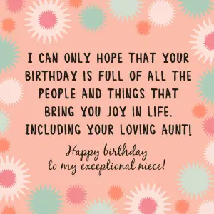 215 Ways to Say Happy Birthday Niece - Find the perfect birthday wish