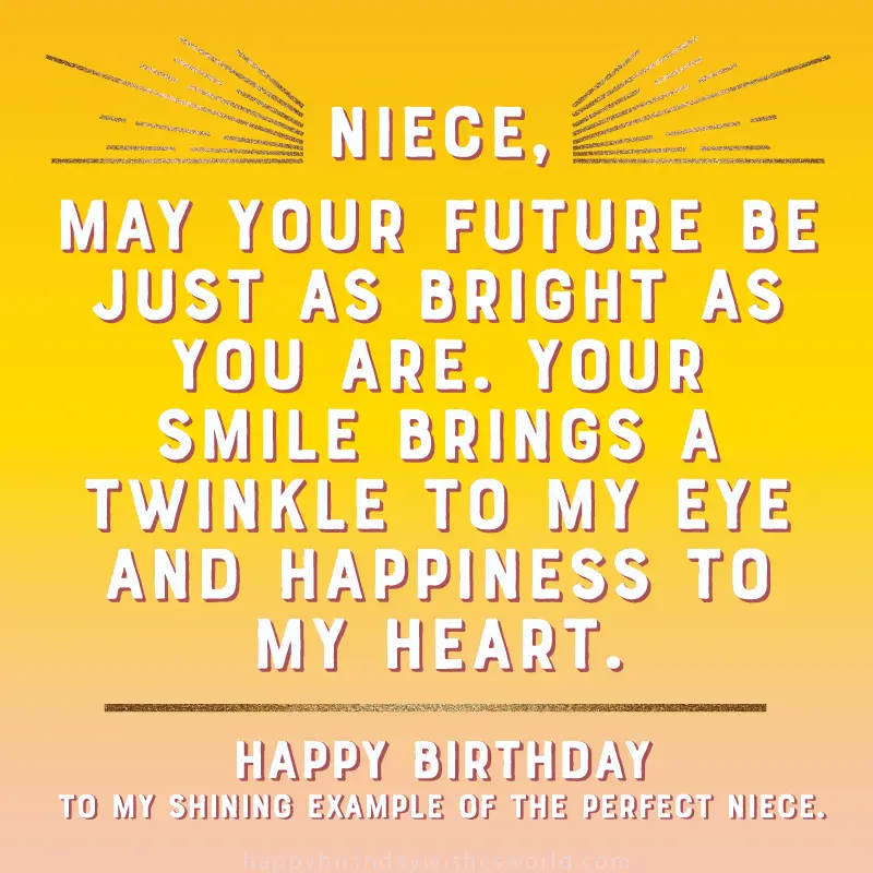 √ Happy Birthday Quotes To Niece